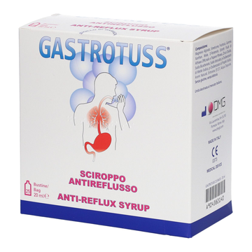 Sciroppo antireflusso gastrotuss 25 bustine monodose 20 ml - 