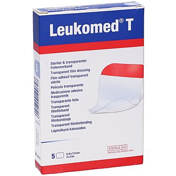 Leukomed t medicazione trasparente 7,2x5 cm - 