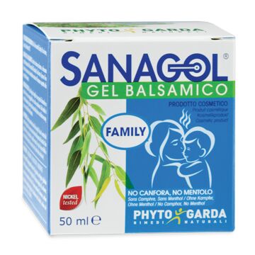 Sanagol gel balsamico senza canfora e senza mentolo - 