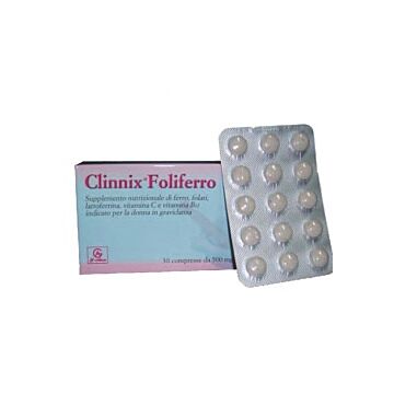 Clinnix foliferro 30 compresse - 