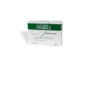 Saugella lavanda vaginale attiva 140 ml 4 pezzi - 