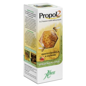 Propol2 emf spray no alcool fragola e ciliegia 30 ml - 
