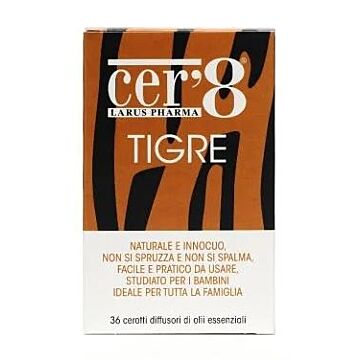 Cer'8 tigre cuscinetto adesivo 36 pezzi - 