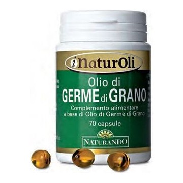 I naturoli olio di germe di grano 70 capsule molli - 