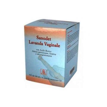 Sanodet lavanda vaginale 4 flaconi 140 ml - 