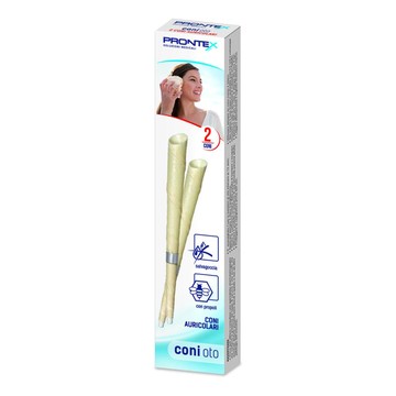 Prontex cono otologico 2 pezzi - 