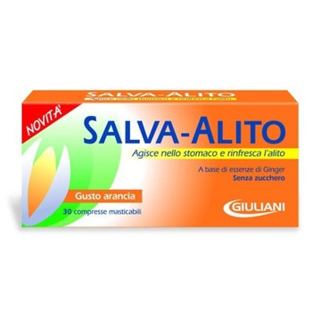 Salva alito giuliani arancia 30 compresse - 