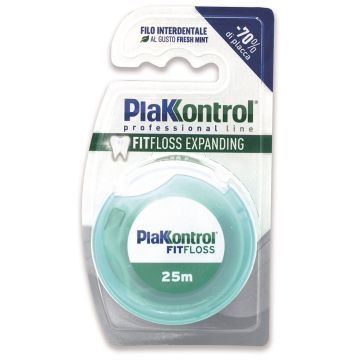 Plakkontrol fit floss filo interdentale 25 m - 