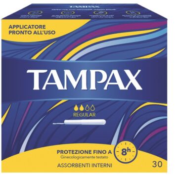 Tampax blue box regular 30 pezzi - 