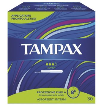 Tampax blue box super 30 pezzi - 