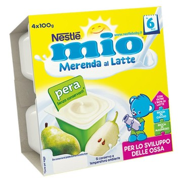 Mio merenda pera 4 x 100 g - 
