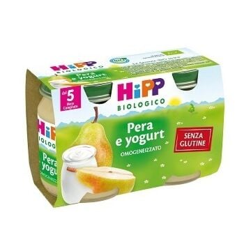 Hipp bio hipp bio omogeneizzato pera yogurt 2x125 g - 