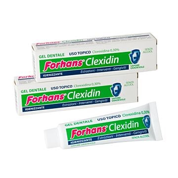 Forhans clexidin collutorio in gel alla clorexidina 0,30% 30ml - 