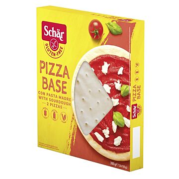 Schar pizza base senza lattosio 2 pezzi da 150 g - 
