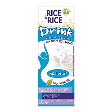 Rice&rice bevanda di riso al naturale 1 litro - 