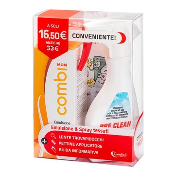 Mom pre clean soluzione trattamento di tessuti ed indumenti infestati da pidocchi 150 ml - 