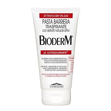 Bioderm pasta barriera traspirante ph autoequilibrante 150 ml - 