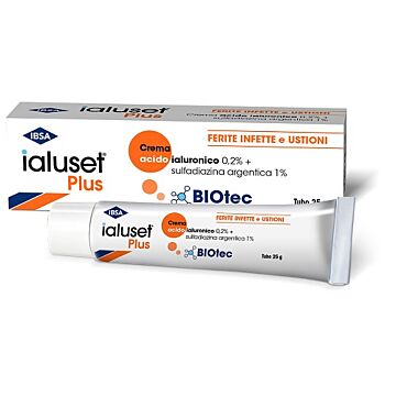 Ialuset plus crema medicazione 25 g - 