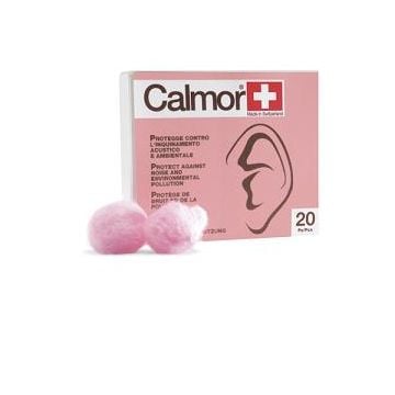 Tappo auricolare antisuono in cera naturale calmor 12 pezzi codice articolo 22038