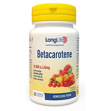 Longlife betacarotene 60 compresse - 