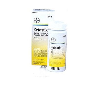 Strisce misurazione chetonuria ketostix 50 pezzi - 