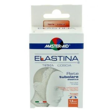 Rete tubolare elastica ipoallergenica master-aid elastina testa/coscia 1,5 mt in tensione calibro 6 - 