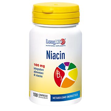 Longlife niacin 100 mg 100 compresse - 