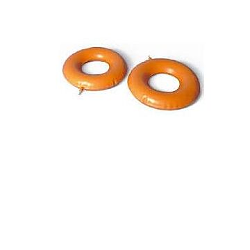 Ciambella gonfiabile in gomma misura diametro 43 cm - 