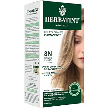 Herbatint 8n biondo chiaro 150 ml - 