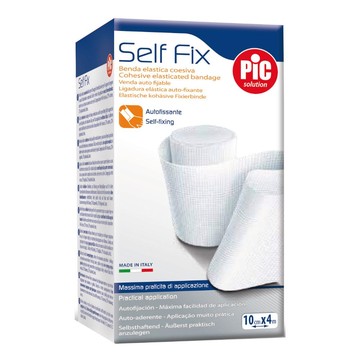 Benda elastica autoadesiva pic self fix 6x400 cm fustella - 