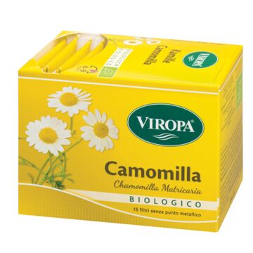 Viropa camomilla bio 15 bustine - 