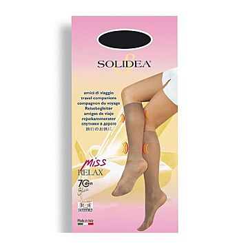 Miss relax 70 sheer gambaletto camel 2 m - 