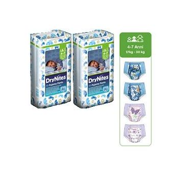 Huggies drynites girl pyjama pants 4/7 anni m 17/30kg pacco singolo 10 pezzi
