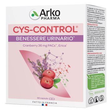 Cys control 60 capsule con erica - 