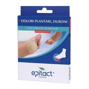 Cuscinetto plantare per dolori plantari e duroni in gel di silicone epithelium 26 epitact taglia med - 