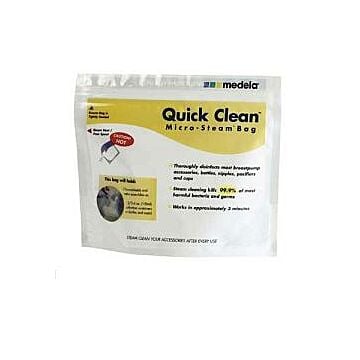 Quick clean sacca per sterilizzazione a microonde 5 pezzi - 