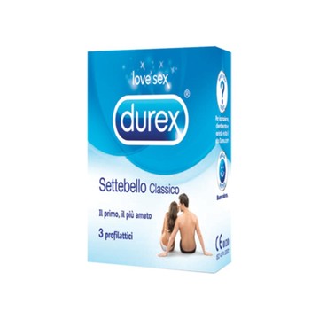 Profilattico durex settebello classico 3 pezzi - 