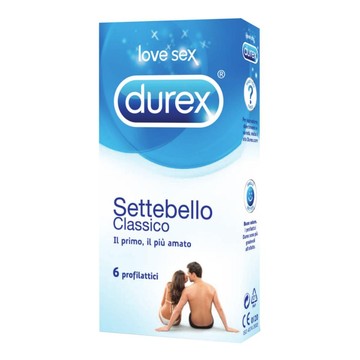 Profilattico durex settebello classico 6 pezzi - 