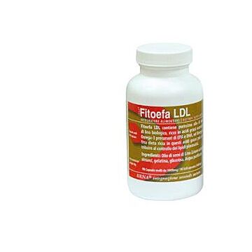 Fitoefa ldl olio di semi di lino biologiorganic flax oil 90 capsule - 