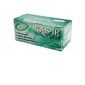 Nasir lavaggio nasale soluzione ipertonica kit composto da 3 sacche 250 ml + 3 blister - 