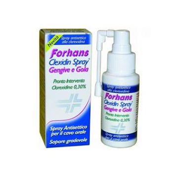 Collutorio spray con clorexidina forhans clexidin 50ml - 