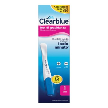 Test di gravidanza clearblue rilevazione rapida 1 pezzo - 