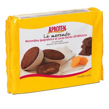 Aproten merendina senza zucchero cacao albicocca 180 g - 