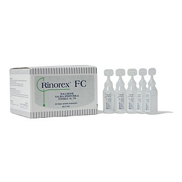 Rinorex fc soluzione salina ipertonica 7% 30 fial da 5 ml - 