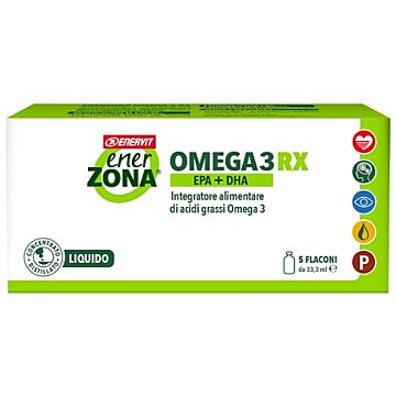 Enerzona omega 3 rx 5 flaconi - 