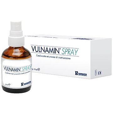 Vulnamin spray 30ml flacone in vetro con erogatore a tasto - 
