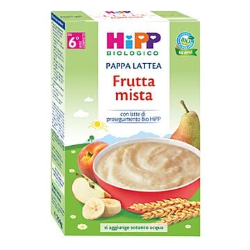 Hipp bio pappa lattea frutta mista 250 g - 