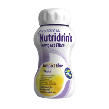 Nutridrink compact fibre vaniglia 125 ml 4 pezzi - 