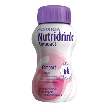 Nutridrink compact fibre fragola 125 ml 4 pezzi - 