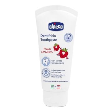 Chicco dentifricio fragola 50 ml 12m+ con fluoro - 